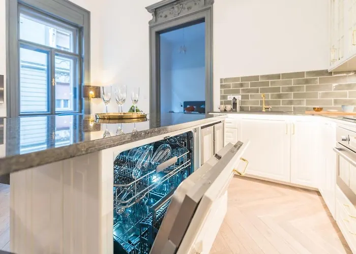 Apartament Pearl Of The Palace District With Private Sauna *